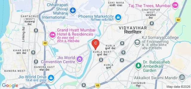 ATLAS SkillTech University, Mumbai Map