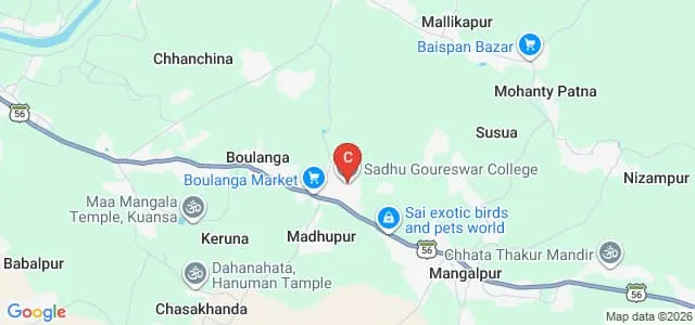 Sadhu Goureswar College, Kanikapada Map