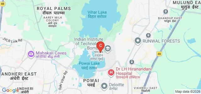 Indian Institute of Technology Bombay Map
