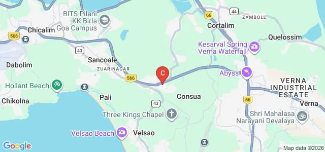 India International University of Legal Education and Research, Goa Map