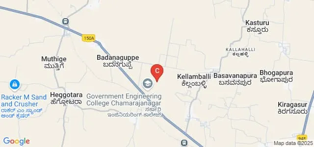 Chamarajanagara University, Chamarajanagara Map