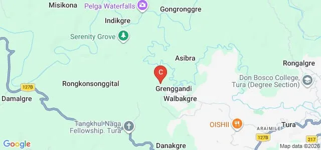 ICFAI University, Tura, Meghalaya Map
