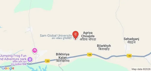 SAM Global University, Bhopal Map