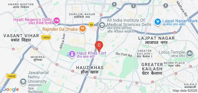 National Institute of Fashion Technology, Delhi Map