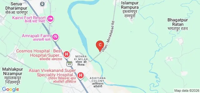 Guru Jambheshwar University, Moradabad Map