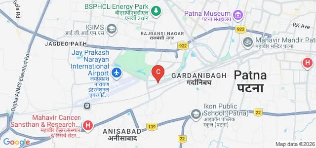 Maulana Mazharul Haque Arabic and Persian University, Patna Map