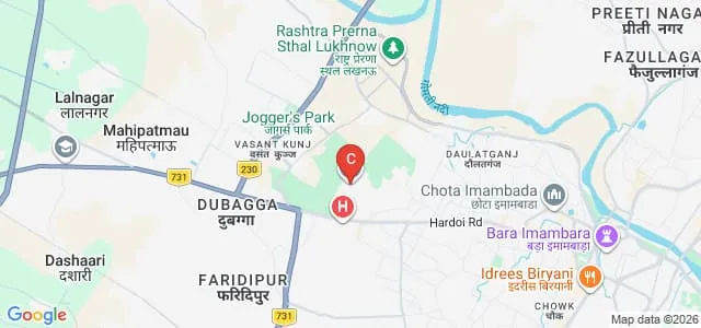 Era University, Lucknow Map