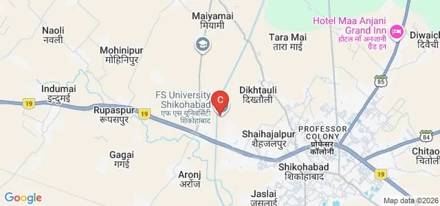 FS University, Shikohabad Map
