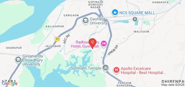 Assam Science and Technology University, Guwahati Map