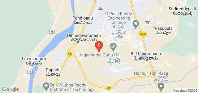 IIT Design and Manufacturing Kurnool Map