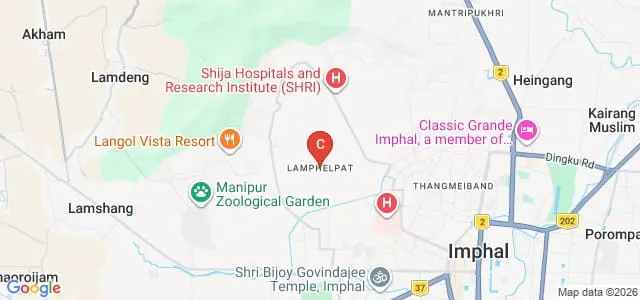 National Institute of Technology Manipur Map