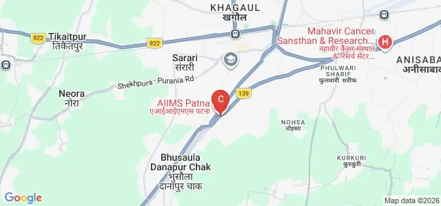 All India Institute of Medical Sciences Patna Map