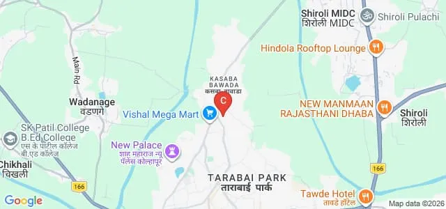 DY Patil Education Society, Kolhapur Map