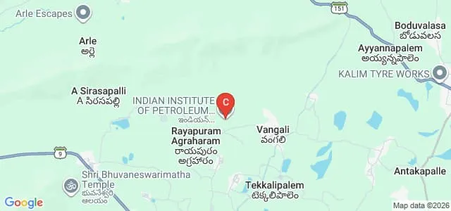 Indian Institute of Petroleum and Energy Visakhapatnam Map