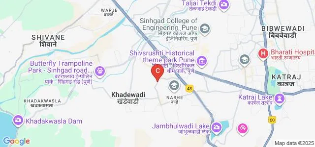 Dr Sudhakar Jadhavar Arts, Commerce and Science College, Pune Map