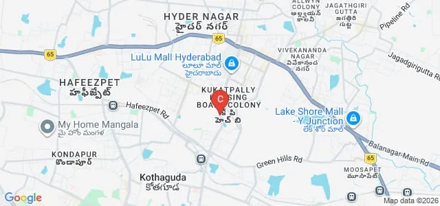 Jawaharlal Nehru Technological University, Hyderabad Map