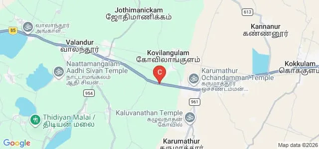 Madurai Kamaraj University, Madurai Map