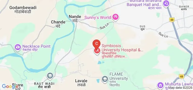 Symbiosis International University, Pune Map