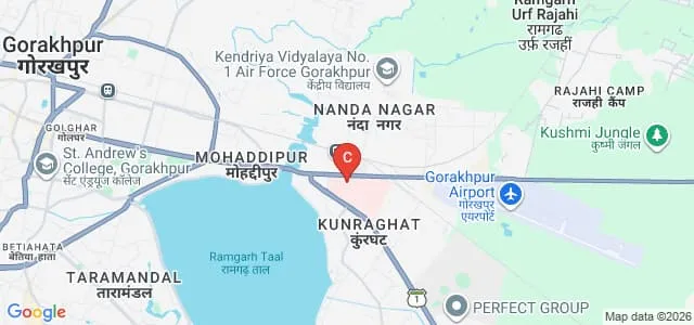 All India Institute of Medical Sciences Gorakhpur Map
