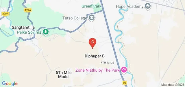 ICFAI University, Nagaland Map