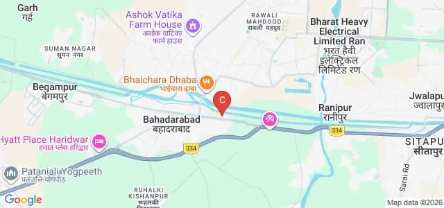 Uttarakhand Sanskrit University, Haridwar Map