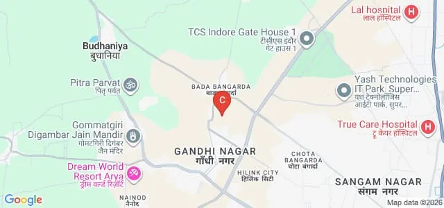 Symbiosis University of Applied Sciences, Indore Map