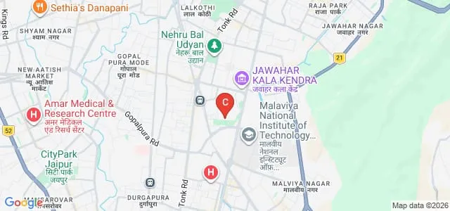 Vishvakarma Skills University, Jaipur Map