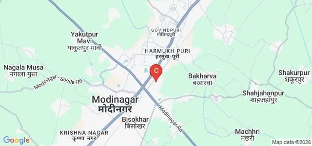 Dr KN Modi University, Ghaziabad Map