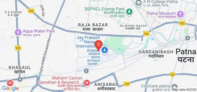 Central University of South Bihar, Patna Map