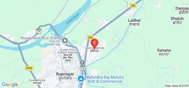 Indian Institute of Technology Ropar Map