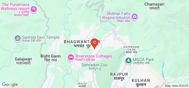 DIT University, Dehradun Map
