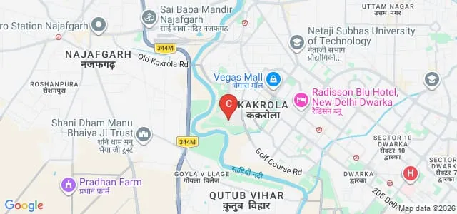Guru Gobind Singh Indraprastha University, Delhi Map
