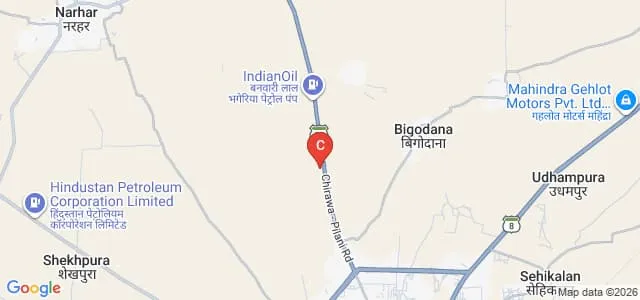 Shridhar University, Pilani Map