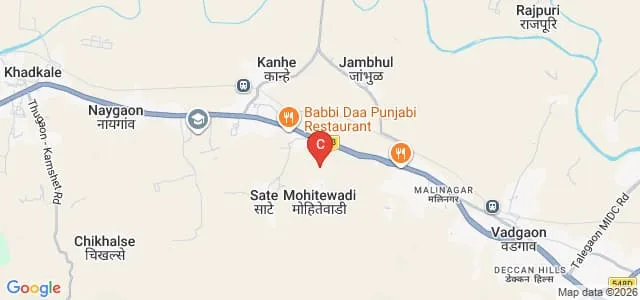 Pimpri Chinchwad University, Pune Map