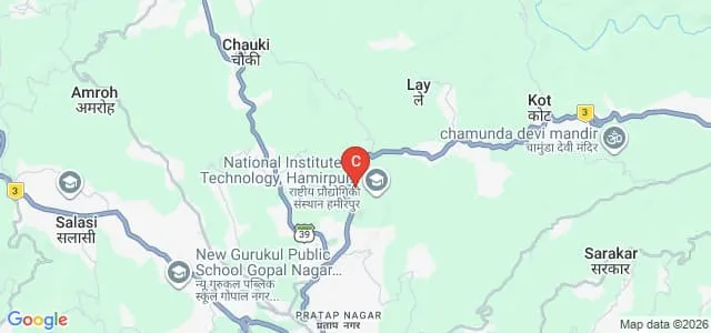 National Institute of Technology Hamirpur Map