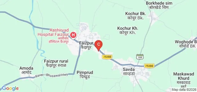 Tapi Valley Education Society's Dhanaji Nana Mahavidyalaya, Faizpur Map