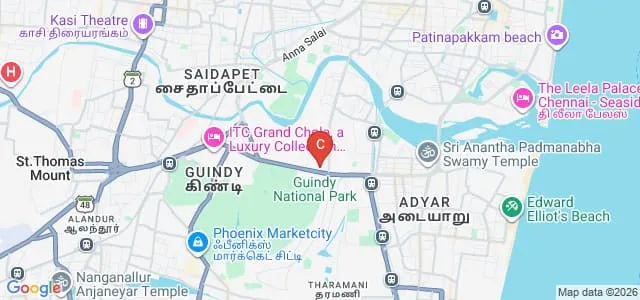 Alagappa College of Technology, Chennai Map