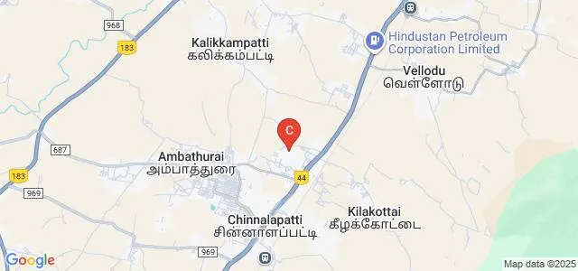 Vijay Institute of Management, Dindigul Map