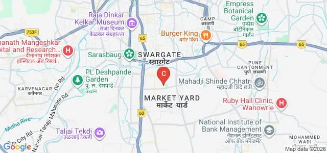 Tilak Maharashtra Vidyapeeth, Pune Map