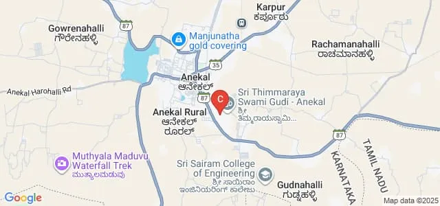 Vishwa Chethana Degree College, Bengaluru Map