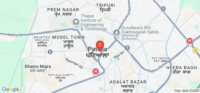 Government Medical College, Patiala Map