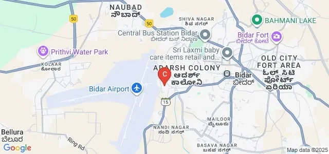Basaveshwara College of Pharmacy, Bidar Map