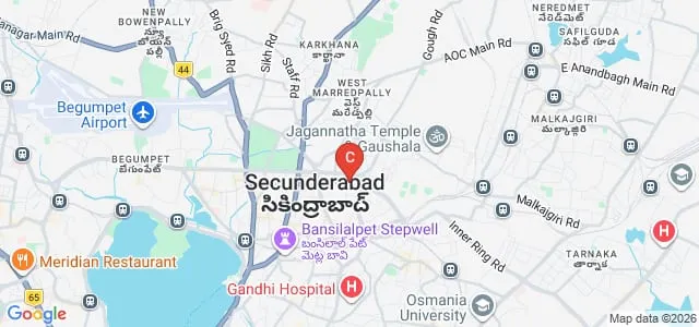 St Ann's College of Education, Secunderabad Map