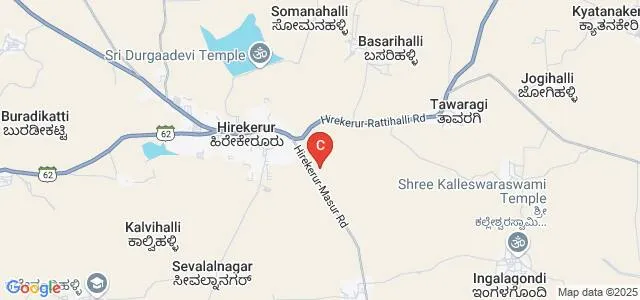 Government First Grade College, Hirekerur Map