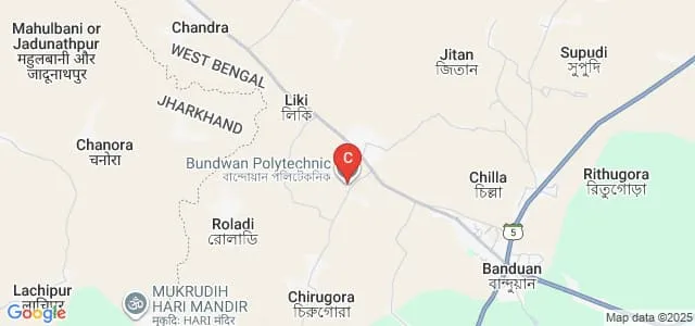 Bundwan Polytechnic, Madhupur Map