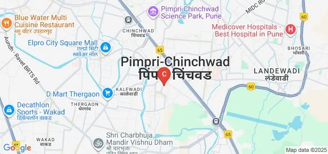 Dr DY Patil College of Architecture, Pune Map