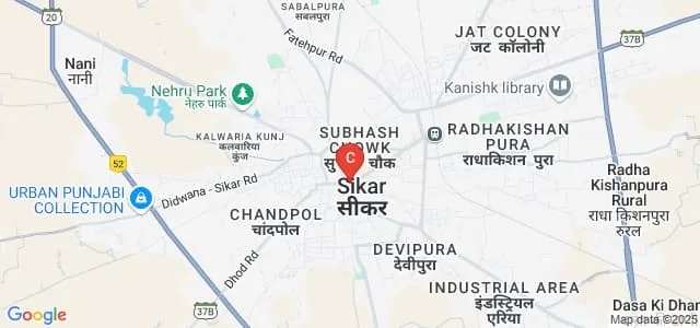 Shekhawati Institute of Technology, Sikar Map