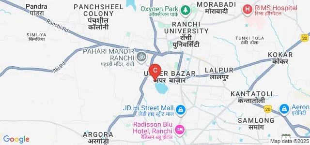 Marwari College, Ranchi Map
