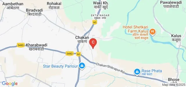 NSCT's Institute of Business Management and Research, Chakan Map