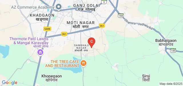 SVSS Latur College of Pharmacy, Latur Map